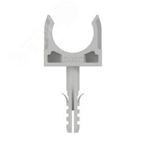 Держатель с защелкой и дюбелем 20 мм