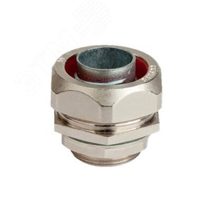 Монтажный комплект муфта металлорукав-коробка DN 40, М40х1,5, наружная резьба