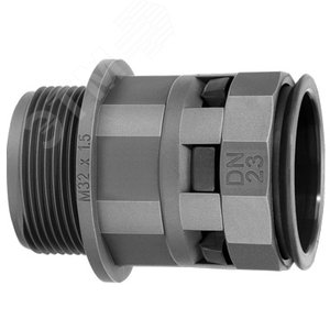Муфта 23мм труба-коробка DN M32х1.5 полиамид