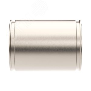 Муфта труба-труба D=50мм IP66/IP67 никелированная латунь