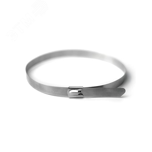 Хомут из нержавеющей стали 8х300 (30 шт)