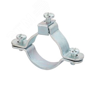 Хомут заземления для труб 50-1' 1/2 мм оцинкованная сталь
