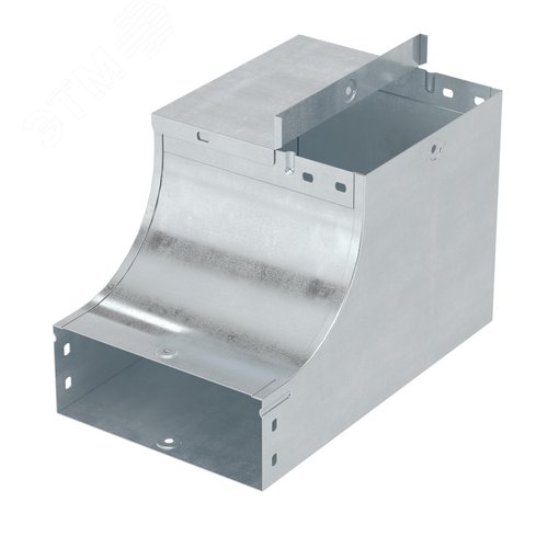 Угол CSSD 90 вертикальный внутренний переходник правосторонний основание 100 H10 в комплекте крепежные элементы соединительные пластины