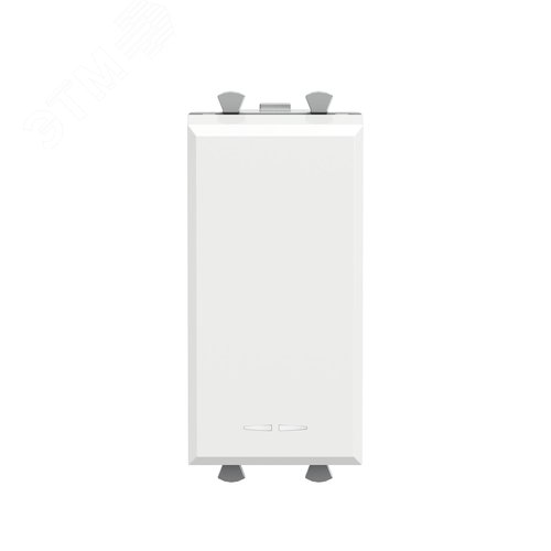 Выключатель модульный, Avanti, белое облако, 1 модуль