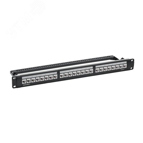 Патч-панель 191UCAT6 24 модуля RJ45 неэкранированная