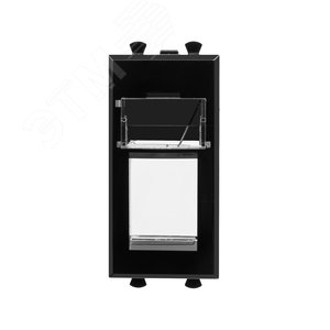 Адаптер для Keystone, Avanti, черный квадрат, 1 модуль