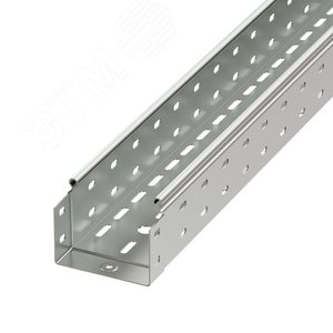 Лоток перфорированный 100х80х3000 горячеоцинкованный