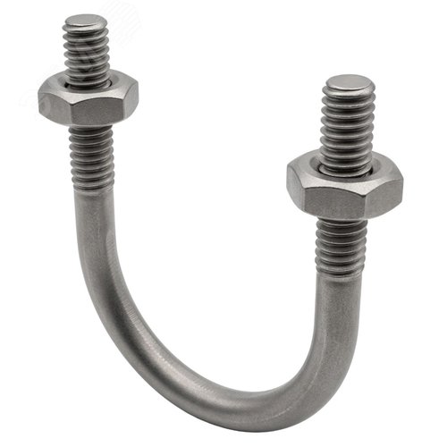 Скоба монтажная U-образная М6 гайки для труб d 3/4