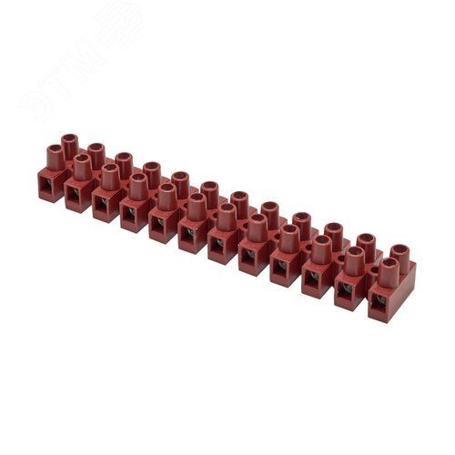 Клеммник 12П 150 градусов 450V 32A 4мм.кв фибергласс