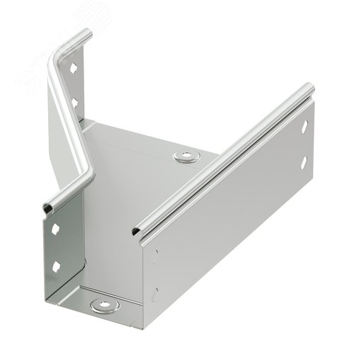 Переходник RRS левосторонний 400/200 H50 в комплекте с крепежными элементами и соединительными пластинами