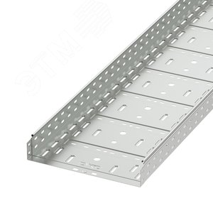 Лоток перфорированный 400х80х2000 горячеоцинкованный