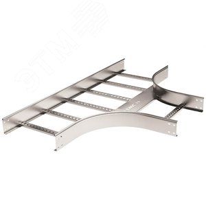 Ответвитель Т-образный 100х400 R600 лонжерон 1,5 мм в комплекте крепежные элементы соединительные пластины