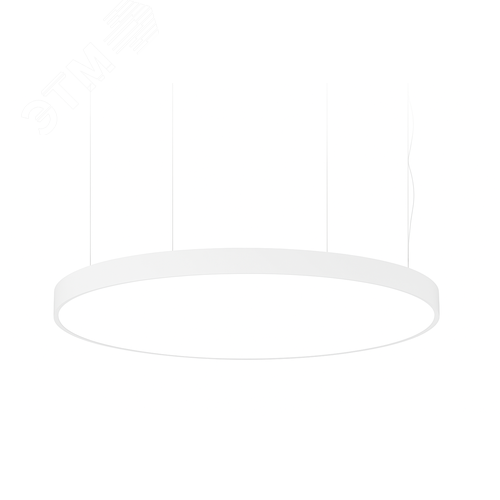Светильник светодиодный CSVT RING-SLIM-N 75 900х70 CRI90 4000 opal-sand IP40/IP20 белый круг ПИК