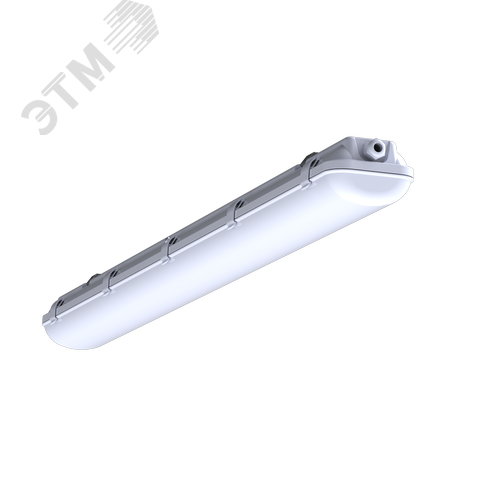 Светильник светодиодный CSVT SLIM 32 1262х124х85 CRI80 4000 milky IP65 II серый подвесной/накладной