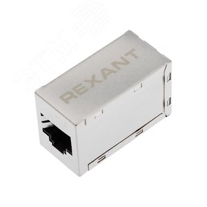 Адаптер проходной RJ-45 8P-8C FTP экранированный кат6 гнездо-гнездо,
