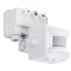 Датчик движения к прожектору ДДПР01 120 градусов 1200 Вт 3-2000Лк 12м 10-420 секунд IP44