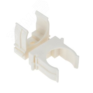 Крепеж-клипса для монтажного пистолета 25 мм, белая (50 шт/уп), REXANT