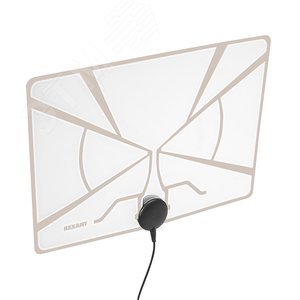Антенна комнатная Активная для аналогового и цифрового ТВ DVB-T2 Ag-711 USB,