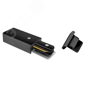 Заглушка торцевая чёрная PTR EC-BL
