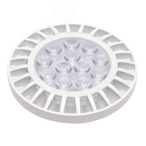 Лампа светодиодная LED 15w G53 AR111 холодный 185-265V