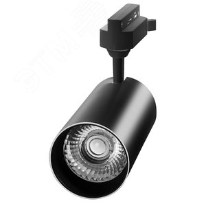 Светильник светодиодный трековый на шинопровод ДПО-30w 24 град. BL (черный) IP40 для мясных прилавков PTR 0730 FOOD MEAT