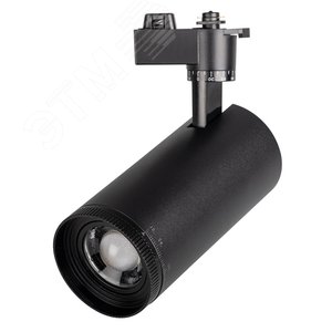 Светильник светодиодный ДПО- 28Вт 4000K с регулируемым углом 15-60 град (черный) IP40