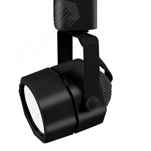 Светильник светодиодный трековый на шинопровод до 50W ДПО-50Вт черный под лампу GU10