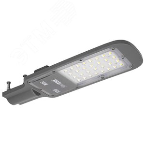 Светильник светодиодный уличный консольный ДКУ-30Вт 5000К 3000Лм посадочный диаметр 40 IP65 гарантия 3года КСС Ш JazzWay