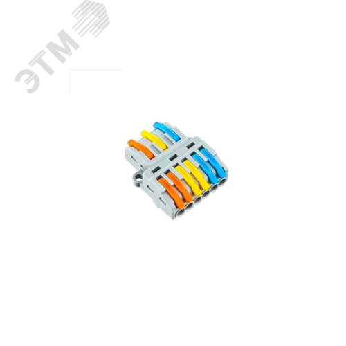 Клеммы СМК  монтажные многоразовые проходные PTC-3P 4236 450V 32A 0.08-2.5(4.0)mm2 / 12 шт./ Jazzway