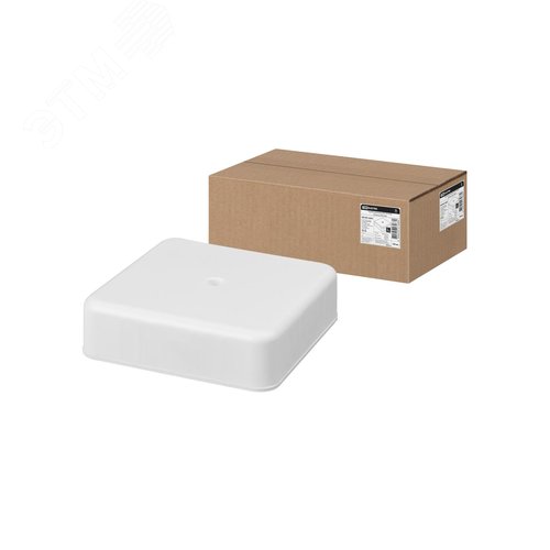 Коробка распаячная КР 75х75х20 ОП белая IP40