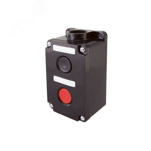 Пост кнопочный ПКЕ 212-2 У3, красная и черная кнопки, IP40 TDM