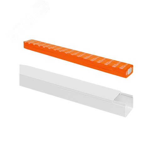 Кабель-канал 25х25 2 м белый TDM