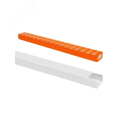 Кабель-канал 40х25 2 м белый TDM