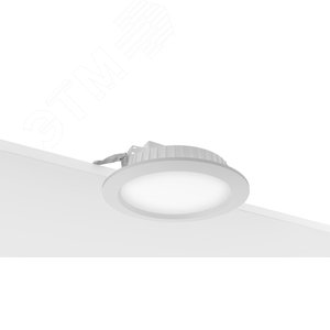 Светильник LED ДАУНЛАЙТ (СВО) 22Вт 2280Лм 5,0К опал IP40 встраиваемый