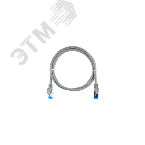 Патч-корд S/FTP 4 пары Cat 6 2хRJ45/8P8C T568B 7х0150мм LSZH светло-серый 3м