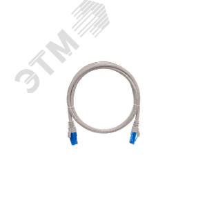Патч-корд U/UTP 4 пары Кат.6 2хRJ45/8P8C T568B 7х0205мм LSZH серый 2м
