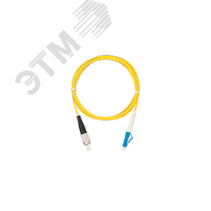 Патч-корд оптический переходной SM 9/125 OS2 FC/UPC-LC/UPC одинарный LSZH 2мм