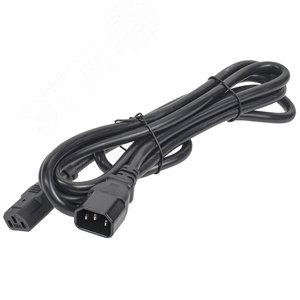 Кабель электропитания PDU 3х1.5 3М с разъёмами С13-C14