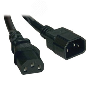 Кабель электропитания PDU 3х1.5 5М с разъёмами С13-C14