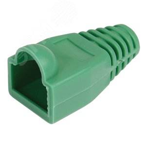 Колпачок изолирующий для разъема RJ-45 ПВХ зеленый