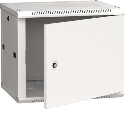 Шкаф настенный 19' 6 юнитов 600х450 дверь металл