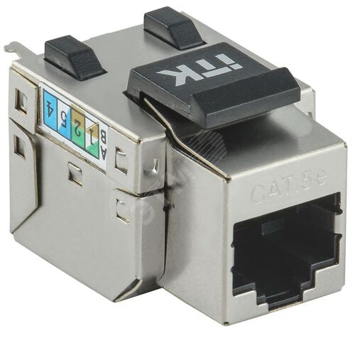 Модуль Keystone Jack кат.5E FTP 110 IDC 90град розеточный