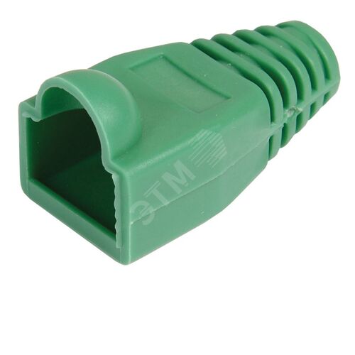 Колпачок изолирующий для разъема RJ-45 PVC зеленый