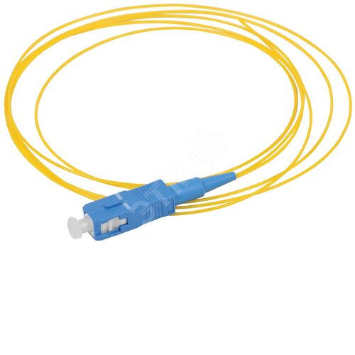 Оптический коммутационный монтажный шнур (пигтеил), (SM), 9/125 (OS2), SC/UPC, LSZH, 1,5м