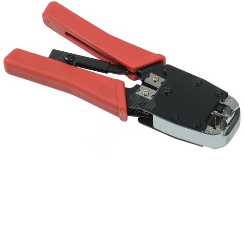 Инструмент обжимной для RJ-45/12 с храповым механизмом вертикальный обжим