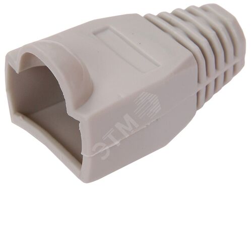 Колпачок изолирующий для разъема RJ-45 PVC серый