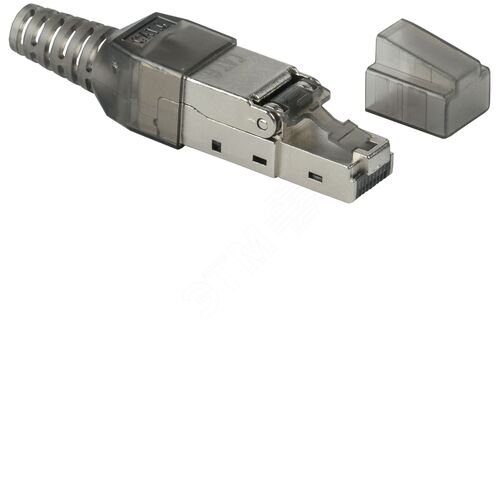 Разъём RJ-45 FTP для кабеля кат. 6 полевая заделка