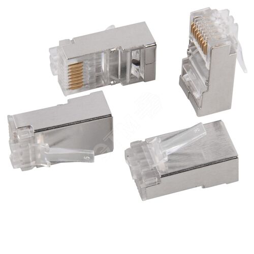 Разъем RJ-45 FTP для кабеля SOLID кат.6