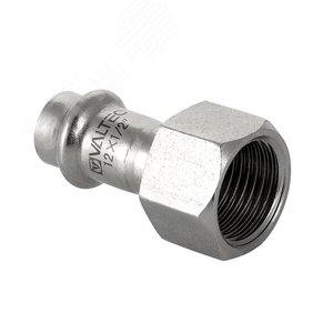 Соединитель нержавеющая сталь 22x1/2' ВР