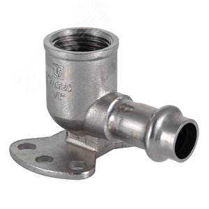 Водорозетка нержавеющая сталь 15x1/2'